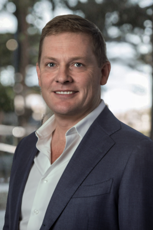 Wind turbines at sunset
