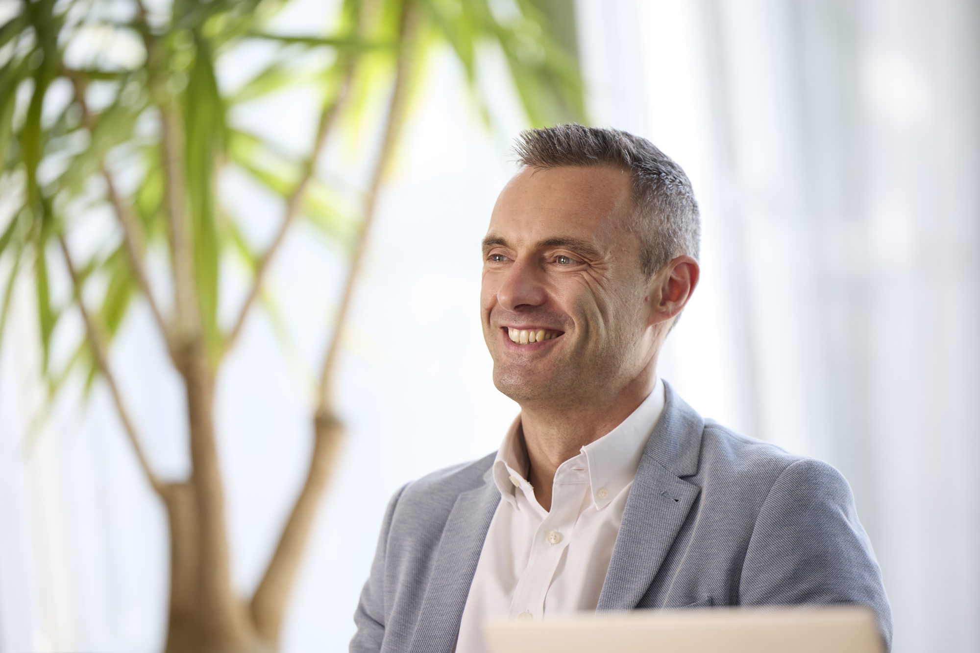 Wind turbines at sunset